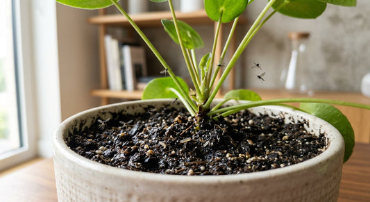 Tiny Black Flies in Your House? Fungus Gnats vs Fruit Flies