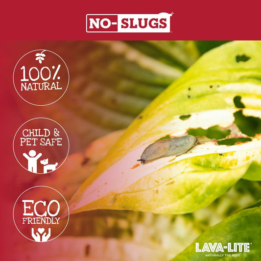 LAVA-LITE No-Slugs natural volcanic slug and snail barrier for UK gardens