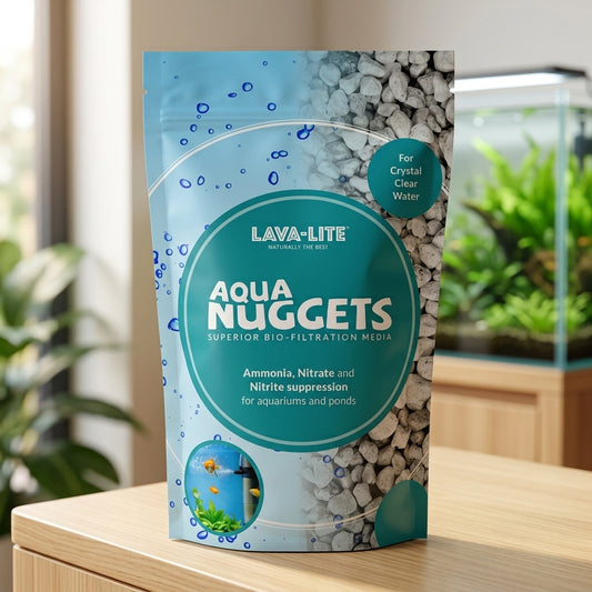 LAVA‑LITE AQUA NUGGETS Superior Bio‑Filtration Media for Ponds & Aquariums LAVA-LITE
