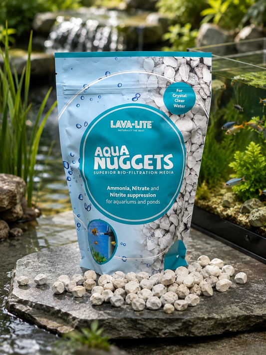 LAVA‑LITE AQUA NUGGETS Superior Bio‑Filtration Media for Ponds & Aquariums