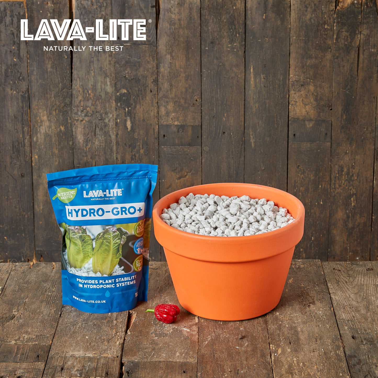 LAVA‑LITE HYDRO‑GRO+ Hydroponic Growing Media (The Light Blue One)