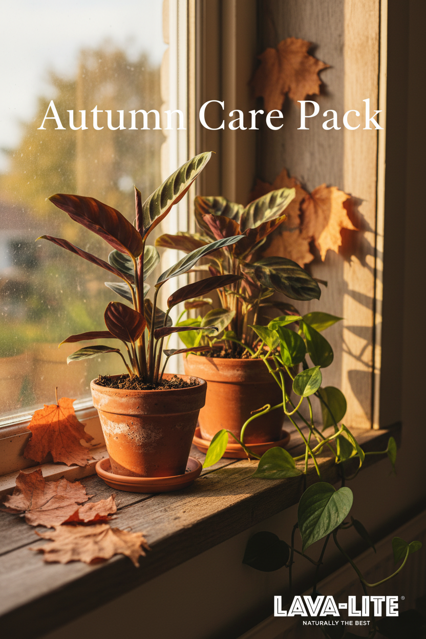 Houseplant Autumn Care Pack LAVA-LITE